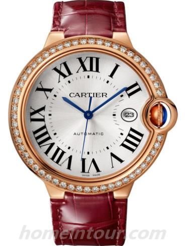 卡地亚WJBB0035男表蓝气球Ballon Blue系列-表带/表径42mm