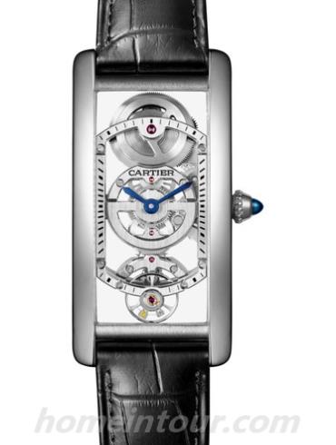 卡地亚WHTA0009男表坦克Tank系列-表带/表径&#8211;