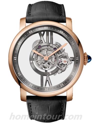 卡地亚WHRO0041男表Rotonde系列-表带/表径47mm