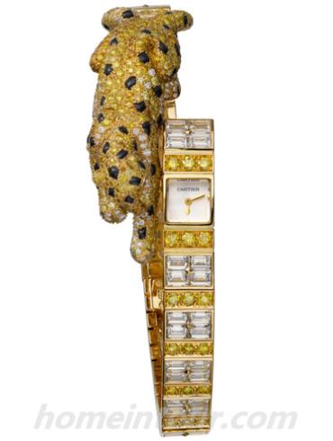 卡地亚PI01135女表创意宝石腕表系列-表带/表径&#8211;