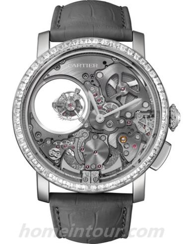 卡地亚PI01102男表Rotonde系列-表带/表径45mm