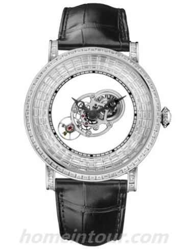 卡地亚PI01073男表Rotonde系列-表带/表径43.5mm