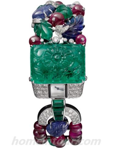 卡地亚PI01067女表创意宝石腕表系列-表带/表径&#8211;