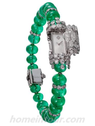 卡地亚PI01002女表创意宝石腕表系列-表带/表径&#8211;