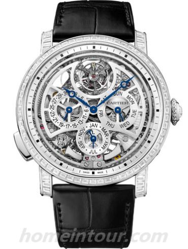 卡地亚PI00939男表Rotonde系列-表带/表径45mm