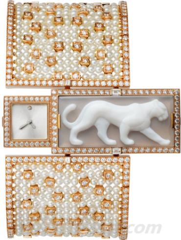 卡地亚PI00896女表创意宝石腕表系列-表带/表径&#8211;