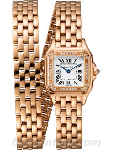 卡地亚WJPN0014女表panthere猎豹系列-表带/表径22 x 30mmmm