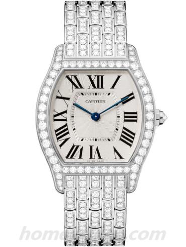卡地亚HPI00779女表Tortue系列-白色表带/表径39 x 31mm