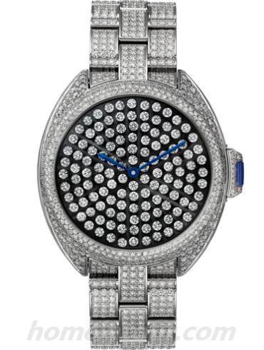 卡地亚HPI01063男表Clé de Cartier系列-白色表带/表径40mm