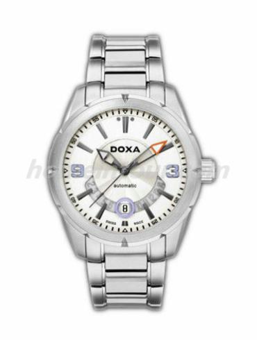 时度D159SWH男表托菲奥系列-银色表带/表径42mm