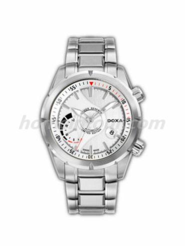 时度D126SWH男表托菲奥系列-银色表带/表径42mm