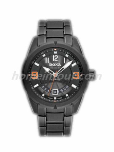 时度D112BBO男表托菲奥系列-黑色表带/表径42mm