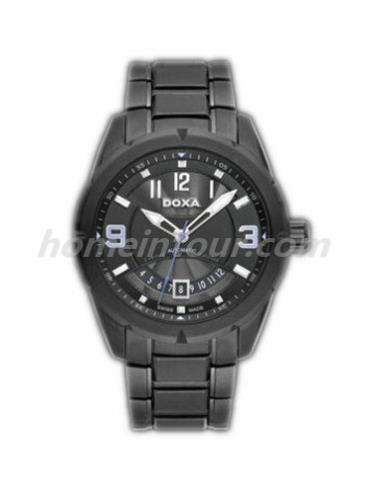 时度D112BBK男表托菲奥系列-黑色表带/表径42mm