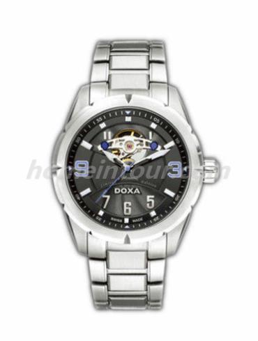 时度D109SBK男表托菲奥系列-银色表带/表径42mm