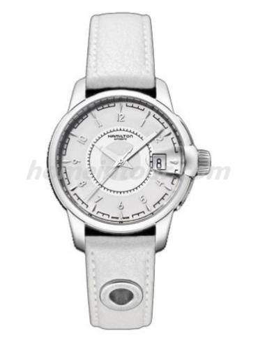 汉米尔顿H40415915女表美国经典铁路系列-白色表带/表径38mm