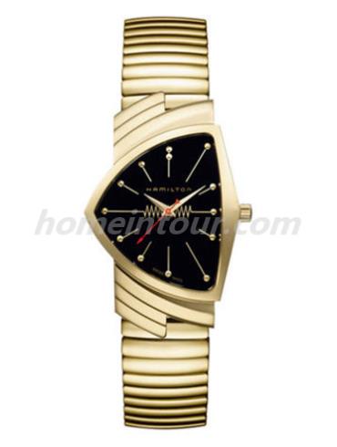 汉米尔顿H24471131男表美国经典探险系列-金色表带/表径—mm