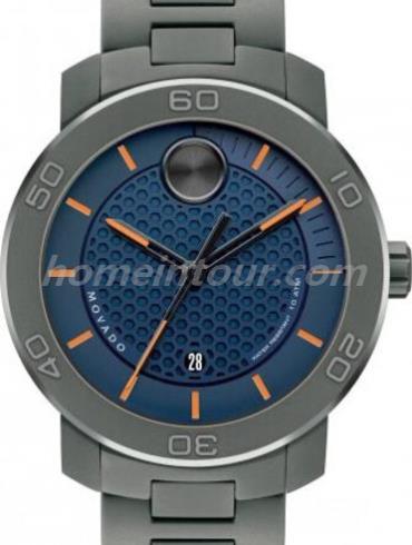 摩凡陀3600174男表波特-灰色表带/表径46mm