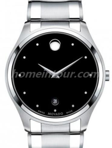 摩凡陀0606839男表赛洛CELO-银色表带/表径40mm