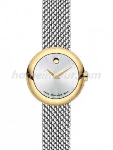 摩凡陀0606779女表摩凡陀经典圆点 Dot-银色表带/表径20mm