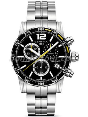 雪铁纳C027.417.11.057.03男表动能系列-银色表带/表径42mm