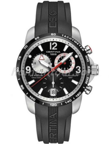 雪铁纳C001.639.27.057.00男表冠军系列-黑色表带/表径42mm