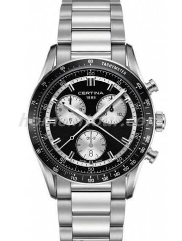 雪铁纳C024.447.11.051.00男表DS-2极速系列-银色表带/表径41mm