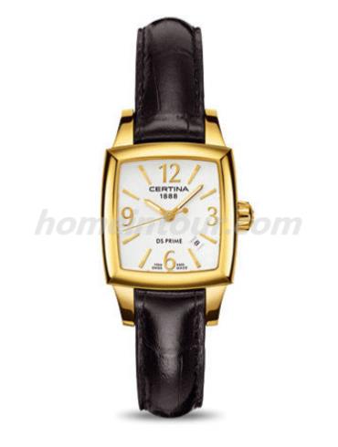 雪铁纳C004.310.36.037.00女表至尊系列-黑色表带/表径25mm