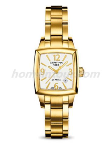 雪铁纳C004.310.33.037.00女表至尊系列-金色表带/表径25mm