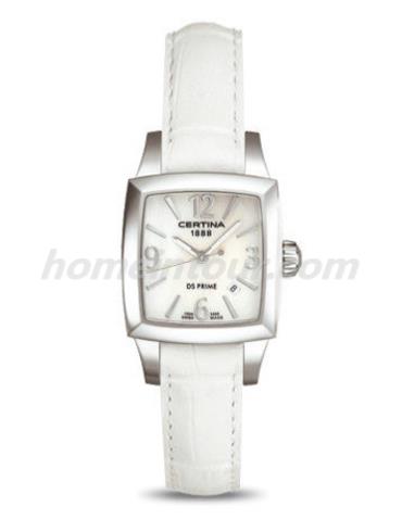 雪铁纳C004.310.16.117.00女表至尊系列-白色表带/表径25mm