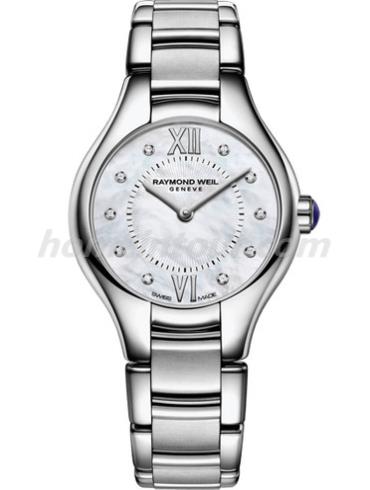 蕾蒙威5124-ST-00985女表Noemia系列-银色表带/表径24mm