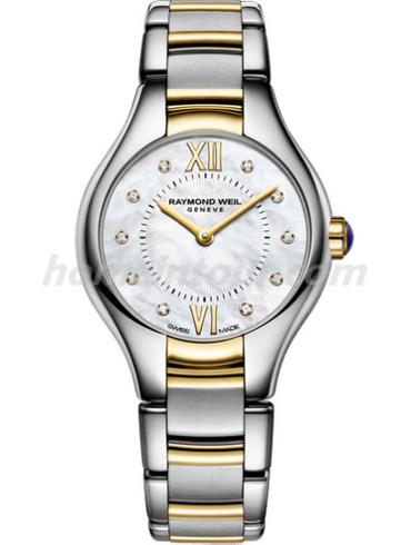 蕾蒙威5124-STP-00985女表Noemia系列-间金色表带/表径24mm