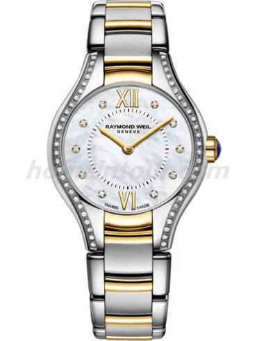 蕾蒙威5124-SPS-00985女表Noemia系列-间金色表带/表径24mm