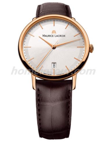 艾美LC6007-PG101-130男表典雅系列-棕色表带/表径38mm