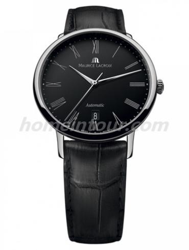 艾美LC6067-SS001-310-001男表典雅系列-黑色表带/表径38mm