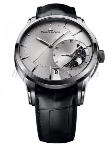 艾美PT6118-SS001-131男表奔涛系列-黑色表带/表径43mm