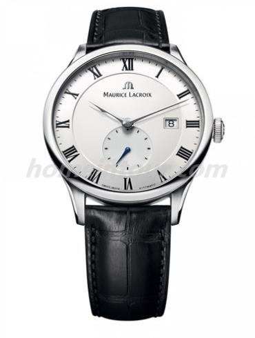 艾美MP6907-SS001-112男表匠心系列-黑色表带/表径40mm