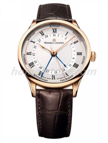 艾美MP6507-PG101-110男表匠心系列-棕色表带/表径40mm