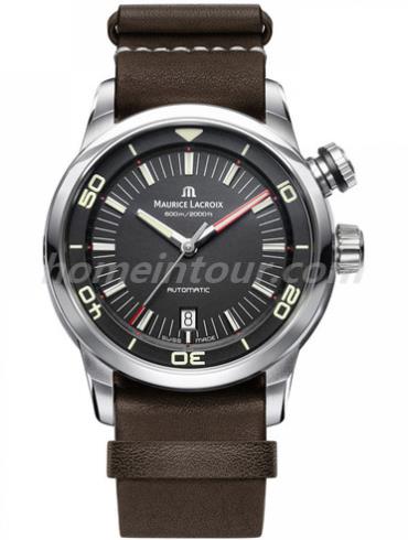 艾美PT6248-SS001-330男表奔涛系列-黑色表带/表径43mm