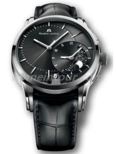 艾美PT6118-SS001-331男表奔涛系列-黑色表带/表径43mm