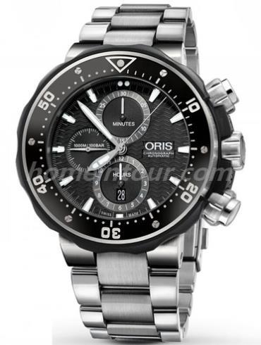 豪利时01_774_7683_7154-Set男表潜水系列-灰色表带/表径51mm