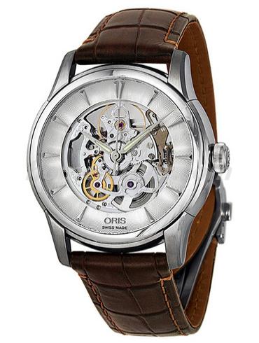 豪利时01_734_7670_4051-07_5_21_70FC男表文化系列-棕色表带/表径40mm