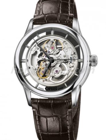 豪利时01_734_7684_4051-07_5_21_70FC男表文化系列-深咖啡色表带/表径40.5mm