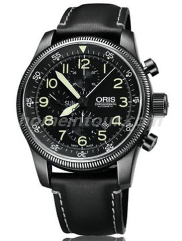 名士08840男表汉伯顿系列-黑色表带/表径41mm