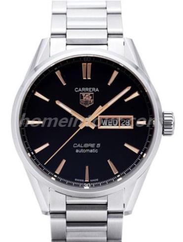 豪雅WAR201C.BA0723男表卡莱拉Carrera系列-银色表带/表径41mm