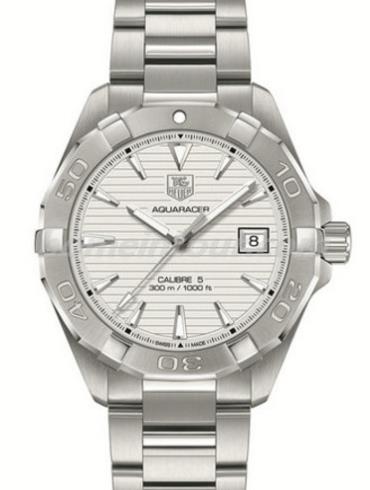 豪雅WAY2111.BA0910男表-银色表带/表径40.5mm