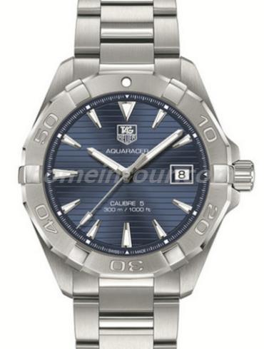 豪雅WAY2112.BA0910男表竞潜Aquaracer系列-银色表带/表径40.5mm