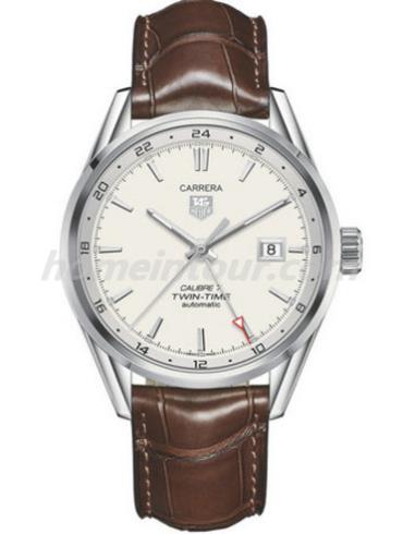 豪雅WAR2011.FC6291男表卡莱拉Carrera系列-棕色表带/表径41mm