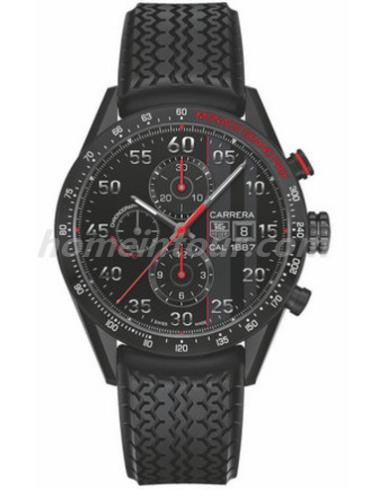 豪雅CAR2A83.FT6033男表卡莱拉Carrera系列-黑色表带/表径43mm