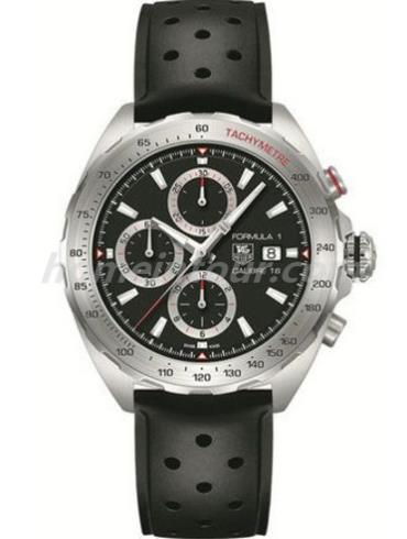 豪雅CAZ2010.FT8024男表FORMULA 1系列-黑色表带/表径44mm