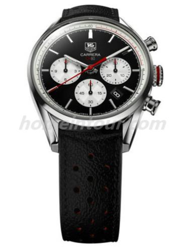 豪雅CBA2110.FC6347男表卡莱拉Carrera系列-黑色表带/表径41mm